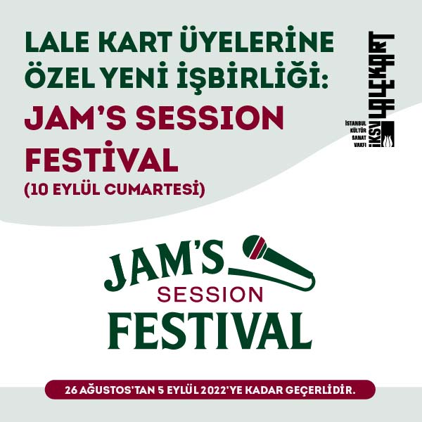Lale Kart üyelerine özel yeni işbirliği: Jam’s Session Festival
