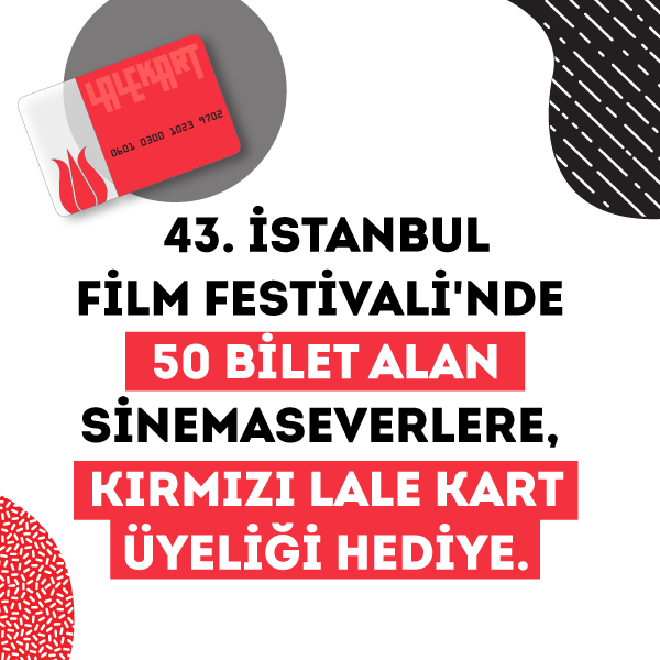 Festival için 50 bilet alan sinemaseverlere Kırmızı Lale Kart üyeliği hediye