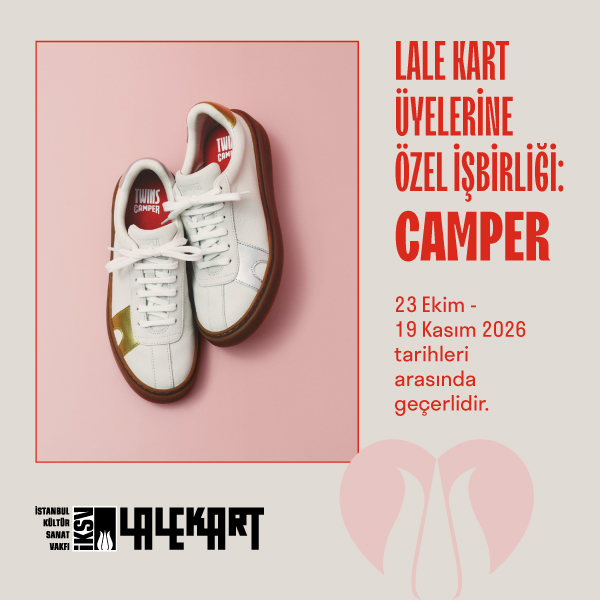 Lale Kart üyelerine özel Camper indirimi